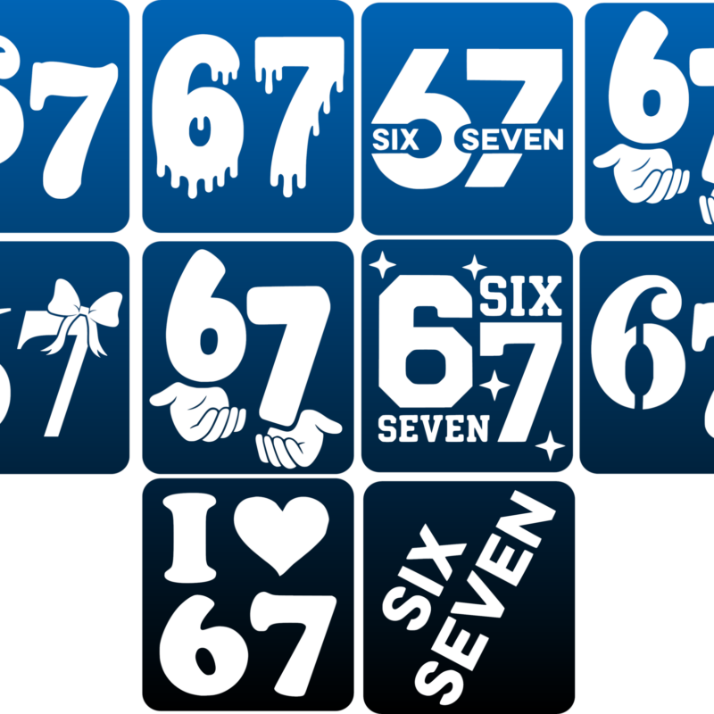 67 zestaw szablonow