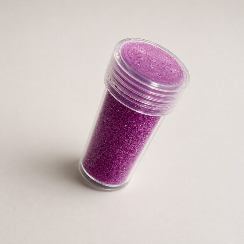 Brokat sypki BIO 10 g – neonowy fioletowy