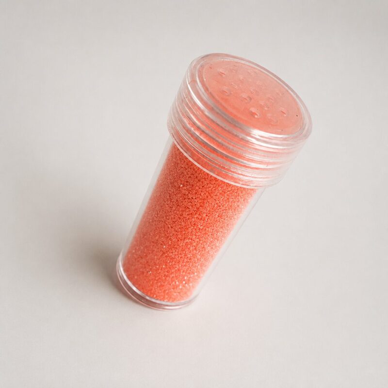 Brokat sypki BIO 10 g – neonowy pomarańczowy