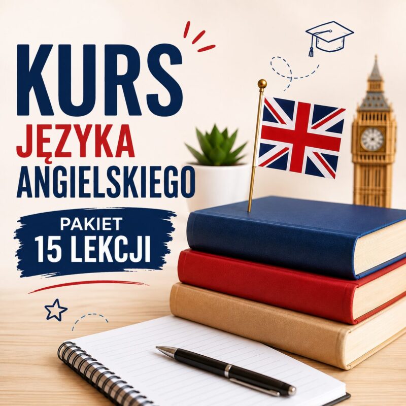 Kurs języka angielskiego - pakiet 14 lekcji